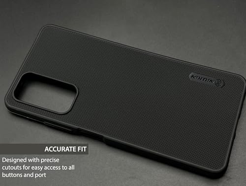 Image of NIUKIN Super Frosted Shield Pro Soft Mobile Back Case for Xiaomi Redmi Note 11 / Xiaomi Redmi Note 11s | Shockproof Scratchproof Cover | Black