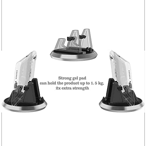 Image of Rotable Mobile Phone Stand | Desktop Phone Holder | Rotation Car Dashboard for Desk, Bed, Table, Office, Video Recording, Home & Online Classes. (Center Mobile Holder)