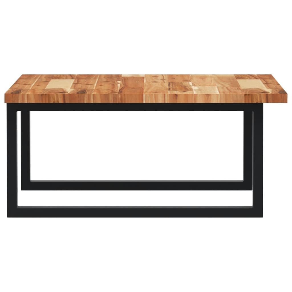 Scaffale da parete per lavandino, in legno di acacia, 60 x 60 cm