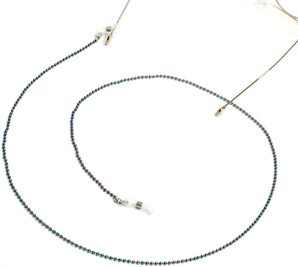 Colorful Eyeglass Chain Bead Clip Is Not Easy To Fade Fashion Anti-loss