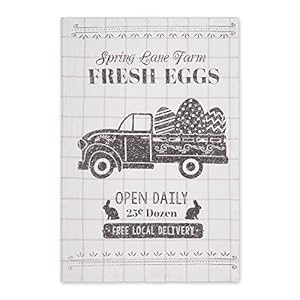 DII Cottontail Cottage Spring Kitchen Collection, Dishtowel Set, 20x30, Oversized Flour Sack, 3 Count DII Cottontail Cottage Spring Kitchen Collection Dishtowel Set 20×30 Oversized Flour Sack 3 Count