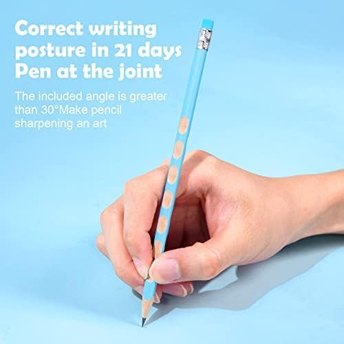 Miniatura 3 de Ainiv Lápices #2 HB, lápices número 2 con borrador, 30 lápices de grafito, lápices de madera, 30 lápices de regalo para niños, adultos, escuela,