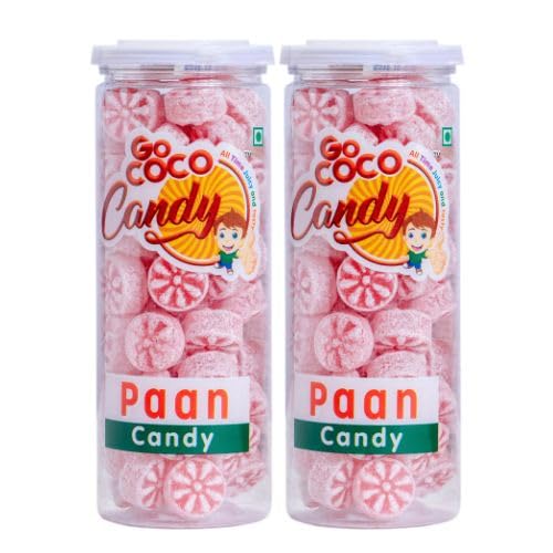 GO COCO Paan Candy (440gm, Pack of 2), Rich Indian Flavour Candy/Toffee | Meetha Pan Refreshing Candies For Kids and Adults-image-22