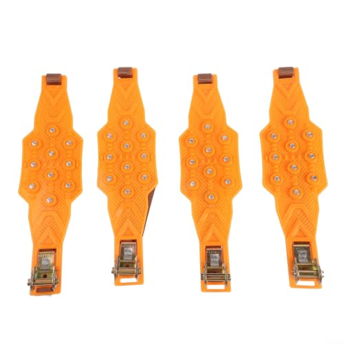 Cadenas nieve coche para evitar patinar en hielo con juego antideslizante de TPU para SUV 3