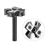 fresadora para madera Esta fresa de limpieza de suelo profesional no solo es perfecta para alisar placas de madera, para renovar o cepillar la parte superior del alerón, sino también para recortar y ranurar y ranurar. Gran herramienta de repuesto para carpintería