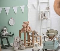 Steiff Kuscheltier Jimmy Teddybär, Süßes Stofftier mit Kunststoffaugen – Ansicht 6