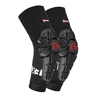 Genouillères G-Form Pro-X3 Pour VTT, BMX, Snowboard, Skateboard – Protection SmartFlex, Manchon Compression, Triple Noir Mat