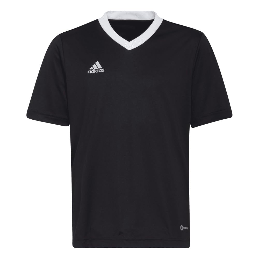 adidas Unisex Kinder Entrada 22 Jersey, Black, 11-12 Years