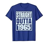 maglietta vintage 1965 da uomo, edizione limitata bday 1965 birthday maglietta