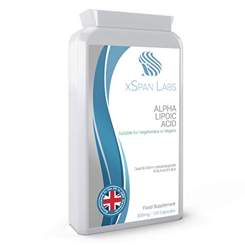 Alpha Lipoic Acid Dual ALA 300mg Capsules - 120 Count