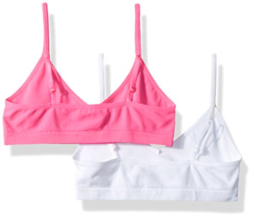 Hanes Girls' Big ComfortFlex Seamless Bralette 2-Pack2