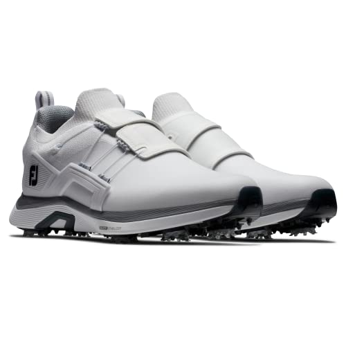 Footjoy Herren Hyperflex Golfschuh, White Black Boa, 43 EU