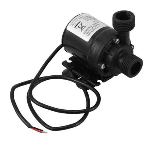 Lurrose Bomba De Agua Eléctrica Sumergible Bomba De Riego Para Jardines y Granjas Para Sistemas Hidropónicos y Barriles De Lluvia