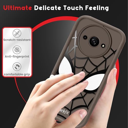 Image of DARKFIT Back Case Cover Compatible for Poco C61 | Soft Silicone | Camera & Body Protection | Shock Proof | Color Brown | Pack of 1