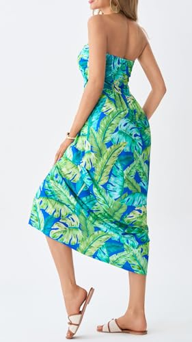 65% Off Women's Strapless Maxi Dress – Summer Boho Style - Image 6