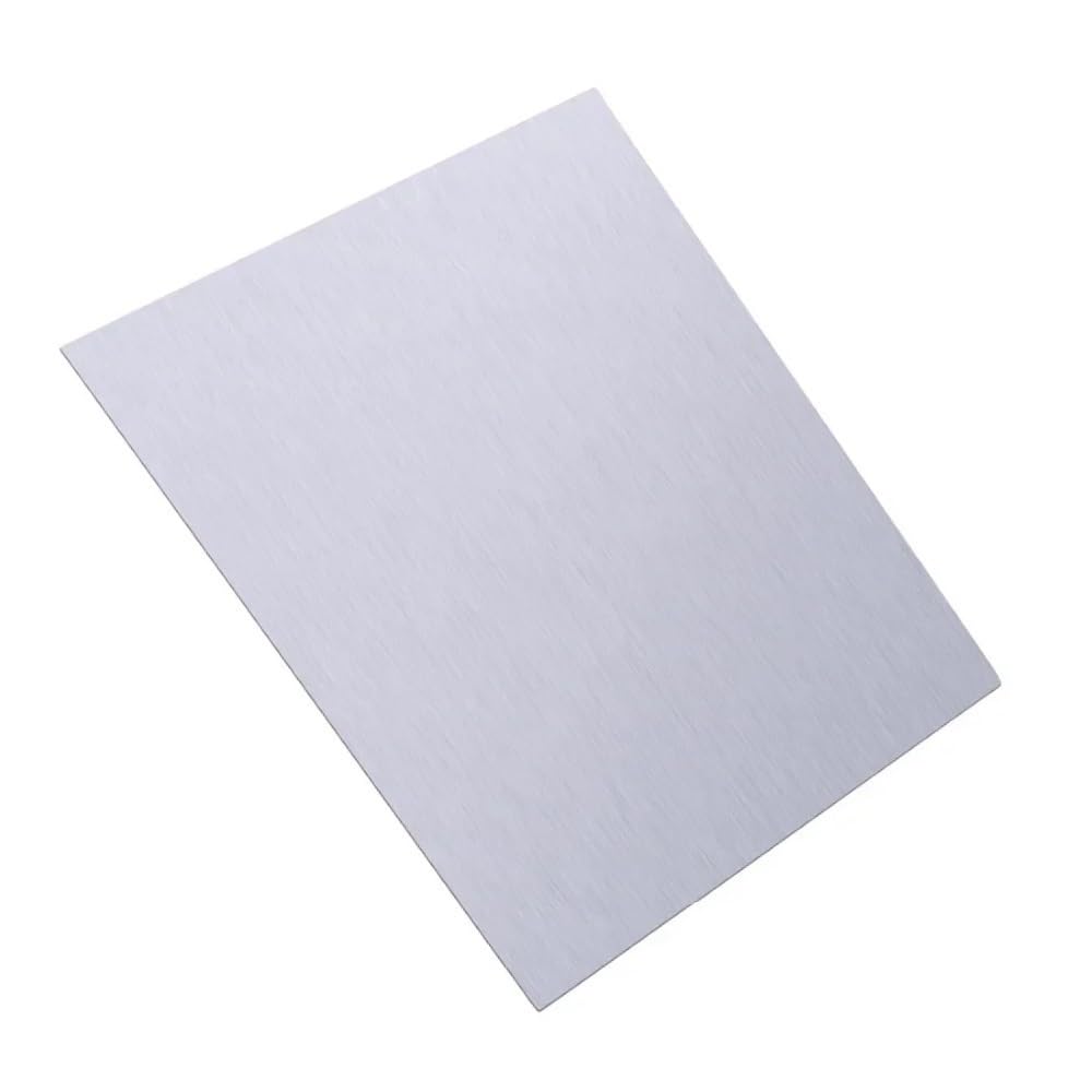 Hochfestes Zinkanoden-Metallblech, 0,3–5 mm dick, reine Zinkmetallplatte for die Wissenschaft, 100 x 150 mm, 1 Stück(0.3X100X150mm)