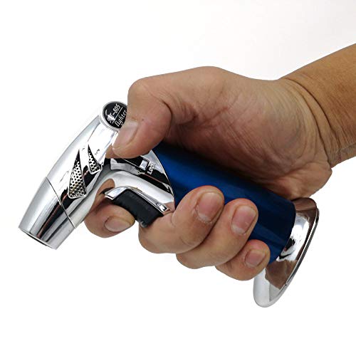 Starlet24 Flambierbrenner Butangasbrenner Bunsenbrenner Doppelflamme Küchenbrenner zum Flambieren Karamelisieren Grillen… – Bild 3