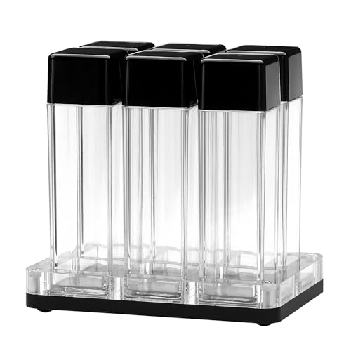 Normcore 6 Tubes Coffee Bean Cellars with Stand & Hopper - Single...