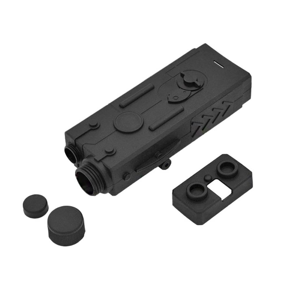 Custodia tattica per batteria, batteria agli ioni di litio, scatola per montaggio su rotaia, 1600-2300 mAh, ideale per applicazioni militari e di caccia