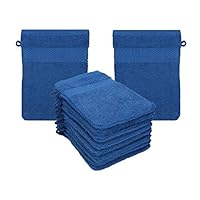 Guanti Da Bagno In Cotone Palermo - 10 Pezzi 16x21cm - Colore Petrolio - Foto 6