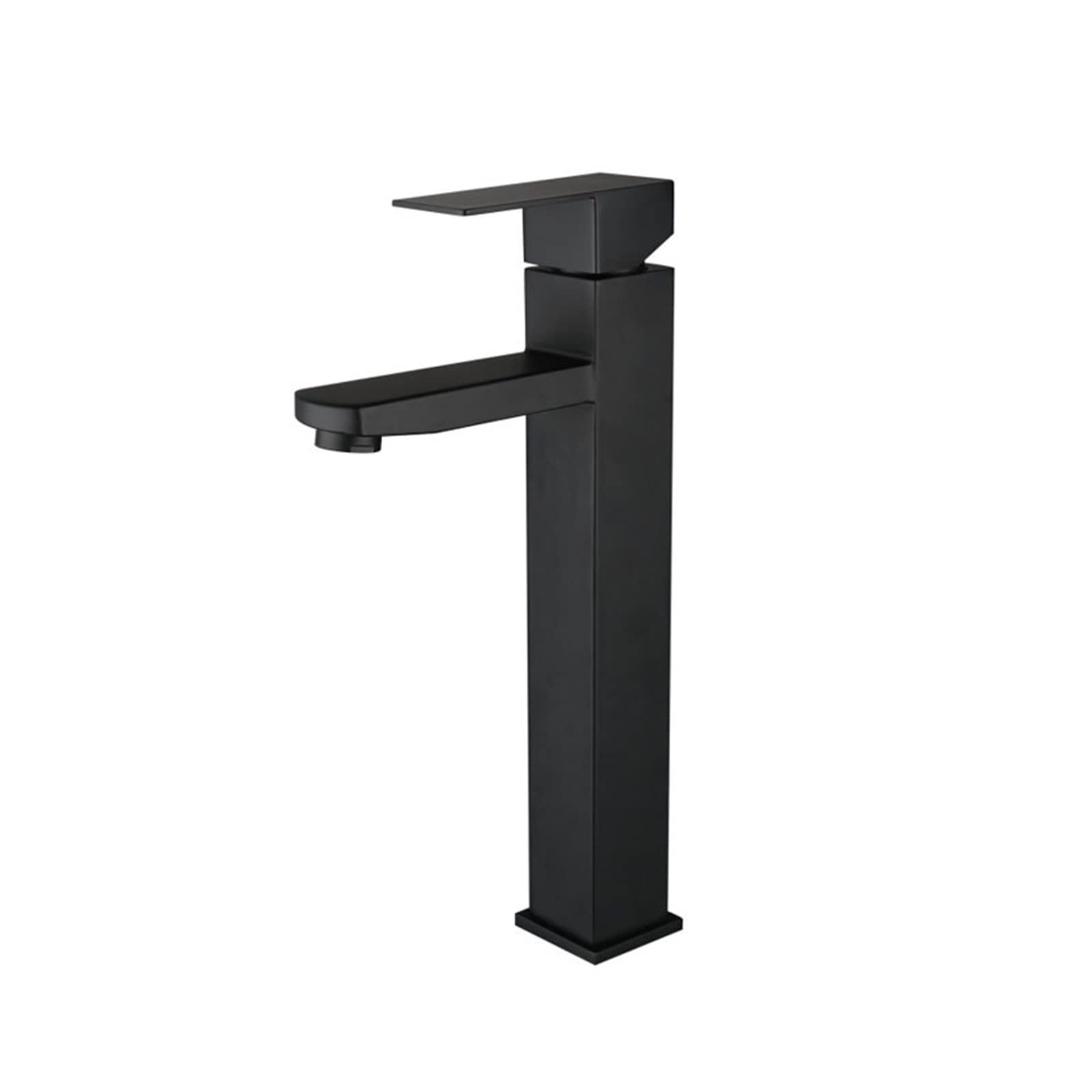 ZYCHSJXA Bathroom Basin Deck Mount Faucet Black/Brushed Single Handle Hot and Cold Mixer Tap Kitchen Washbasin Faucet(2) LWX