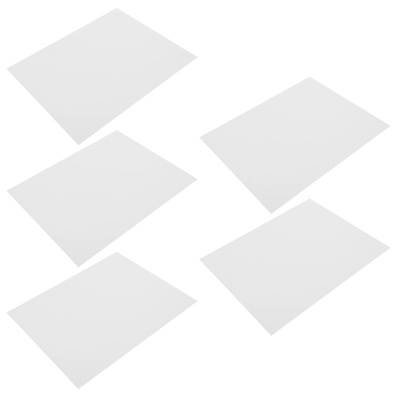 HEALLILY 5pcs Acrylic Clear Transparent Acrylic Sheet Panel for Picture Frame Replacement Table Sign Picture Frame Calligraphy Crafting Project Painting Panels-image-36