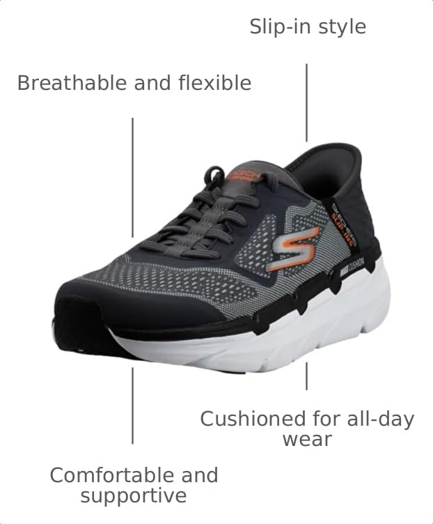 Image of Skechers Men's Max Cushioning Premier Ascendent Hands Free Slip-ins