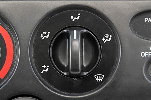Set Of 3 - Compatible With Toyota Tundra Truck 2000-2006 Control Knobs Dials Heater Ac Or Fan Replacement Full Air Conditioner #TOP2