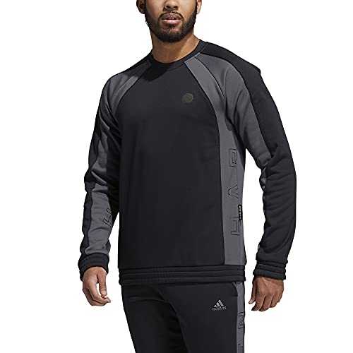 Sweat adidas Harden Foundation Crew noir XL : finis les pulls inconfortables