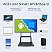 Nekiuy Smart Board 65 Inch Whiteboard Smartboard Interactive Whiteboard, Digital Smart White Board Support Dual System Smartboard for Office Home Business(Wall Mount Included)