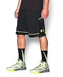 Under Armour Men's Baseline Basketball Shorts, Black (003), X-Large