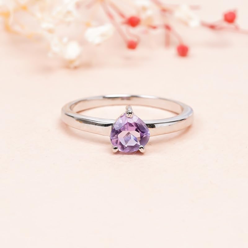 Bague argent 925 améthyste rose : finis les bijoux ternes qui noircissent