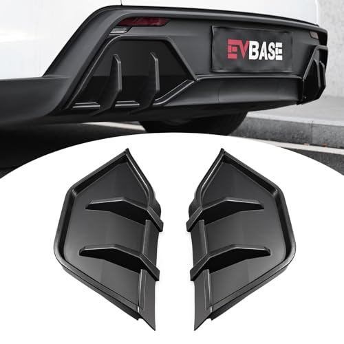 Image of 2PCS Rear Diffuser for Juniper ABS Matte Black Rear Bumper Lip for Model Y 2026 Sporty Aerodynamic Rear Bumper Lip Splitter for Model Y Juniper(2025.03+)