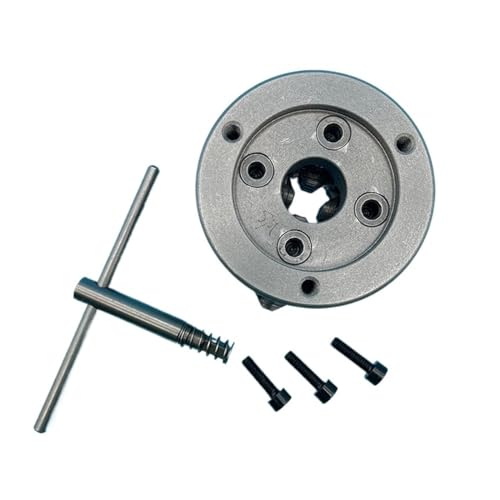 Mandrin de tour 80mm robuste K72-80 manuel à usure réduite