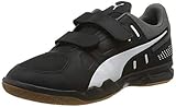 Puma Unisex Auriz V Jr Sneaker, Schwarz Black White-Castlerock-Gum, 38.5 EU