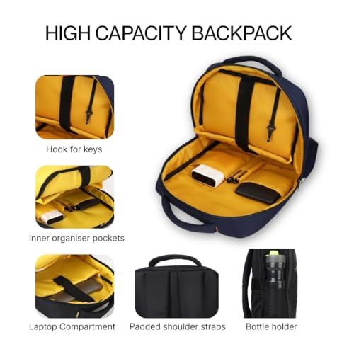 Image of Impulse Laptop Backpack for Men & Women | Water Resistant Office, Travel & College Bag | Fits Up to 15.6?16 Inch Laptop | Business & Work Backpack
