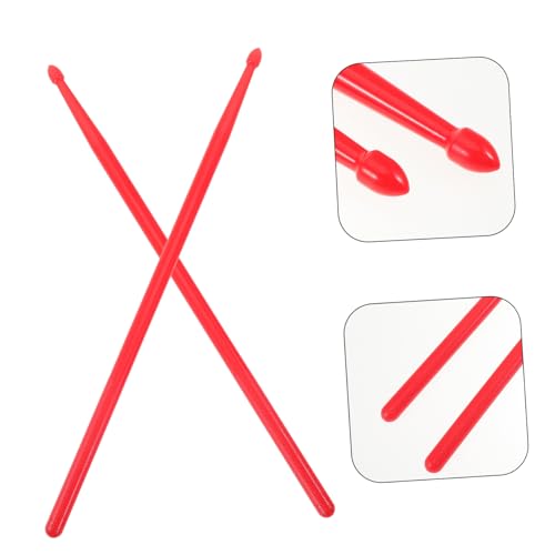 Baquetas de Nylon para Batería Juego 3 Pares Rojo miniatura 7