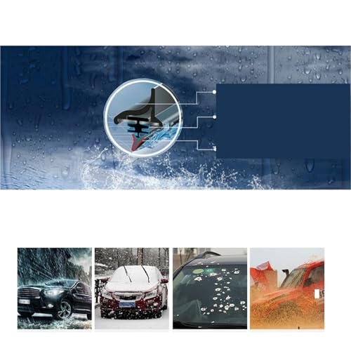 Essuie-glace Honda Civic 9 en silicone pour un pare-brise net sans traces par forte pluie Type C - 6