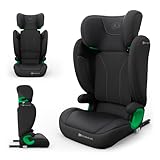 Kinderkraft JUNIOR FIX 2 PRO Siège Auto Enfant 100 150 cm, ISOFIX, Sécurité H GUARD & SPS, Appui tête Réglable, Housse Respirante AIR FLOW, 3,5–12 ans, Noir