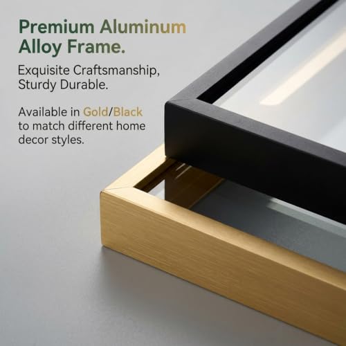 Cadre aluminium cache tableau électrique luxe lotus vertical noir étanche - 6
