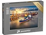 containerhafen hamburg wikipedia Klassisches Qualitäts-Puzzle in edler Anthrazit-Schachtel mit Puzzlemotiv als Vorlage