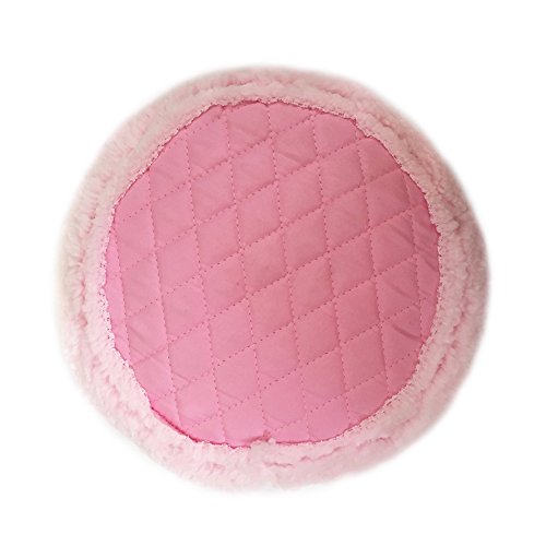 Honggun® Hamster Nest, Hamster Bed Mat Circular Shaped Warm Soft Comfortable Washable Pp+Velvet For Mice, Guinea Pigs And Other Small Animals (L, Pink) #TOP3