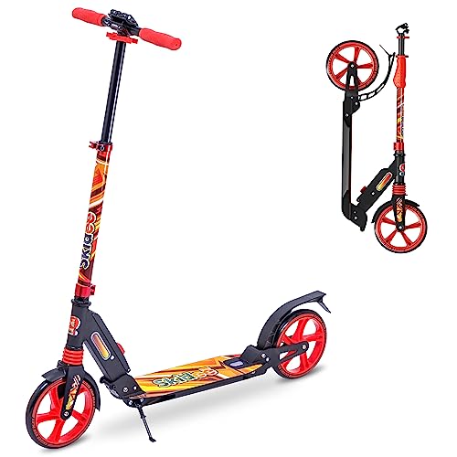Skidee Kick Scooters for Kids 8-12 - Adjustable Height Up to 41