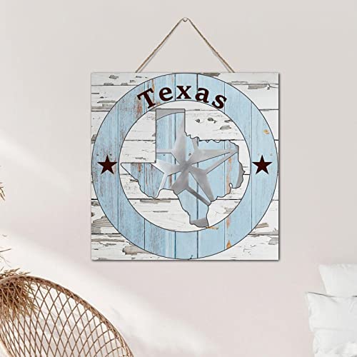 Panneau décoratif en bois vieilli de qualité supérieure Texas Lone Star - 5