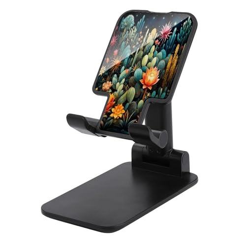 Support de téléphone pliable cactus pour une touche de couleur sur votre bureau