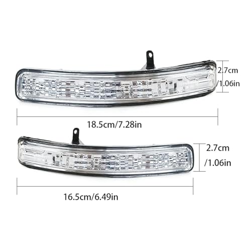 Clignotant de rétroviseur pour Explorer 2011-2019, optique latérale premium BB5Z13B375A
