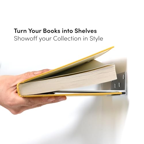 Xympo HSH01-S4 Floating Invisible Bookshelf Wall Mounted thumb #2