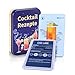 Vikkivikki Cocktail Rezepte auf Karten - 30 einzigartige Rezepte in Einer Metalldose, Rezepte auf deutsch, Cocktail Set, Cocktail zubeh&ouml;r Geschenk, Kartenspiel als Geschenk.