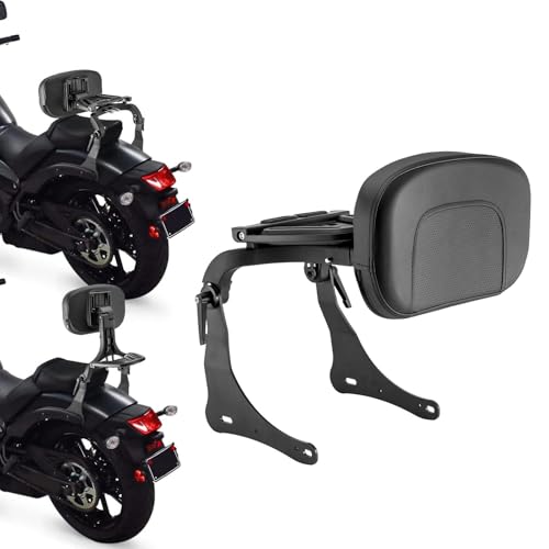 Dossier Kawasaki Vulcan S 650 2015-2016 avec porte-bagages réglable pour moto