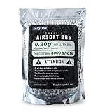 Rayline Softair Munition Premium Quality BB Kugeln 4000 Stück 0.2g Tüte 6mm
